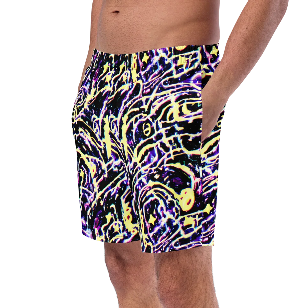 Plasma Vine on Swim Trunks — Left Front