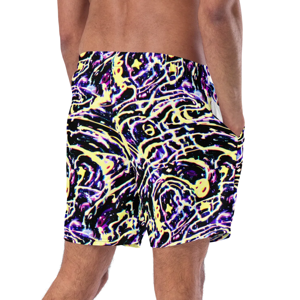 Plasma Vine on Swim Trunks — Right Back