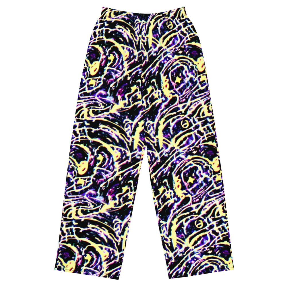 Plasma Vine on Wide-Leg Pants — Front
