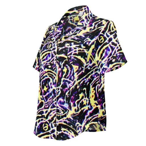 Plasma Vine on a Women's Short Sleeve Pajama Top