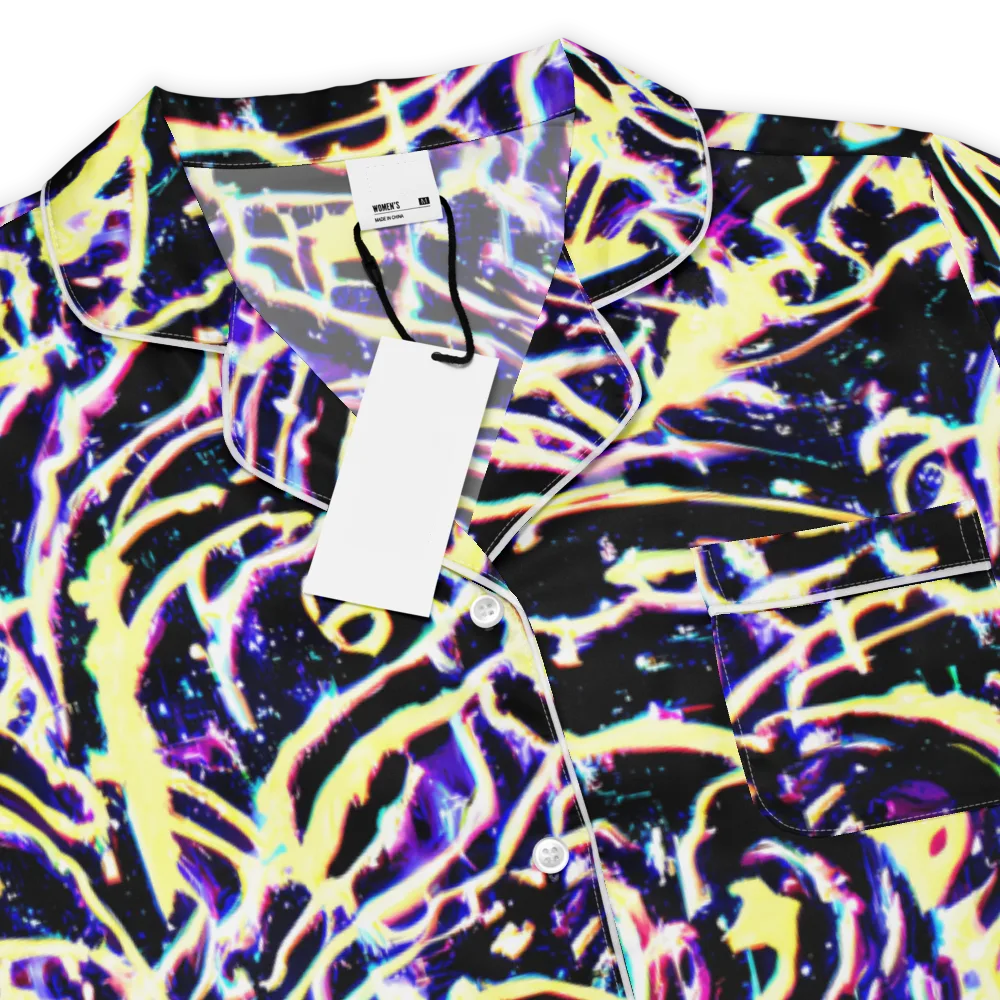 Plasma Vine on Women's Short Sleeve Pajama Top — Product details