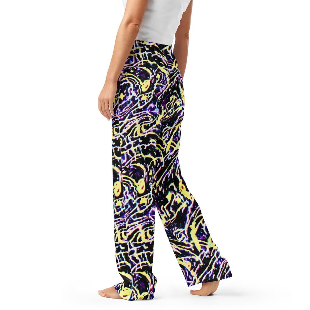 Plasma Vine on Women's Pajama Pants — Left