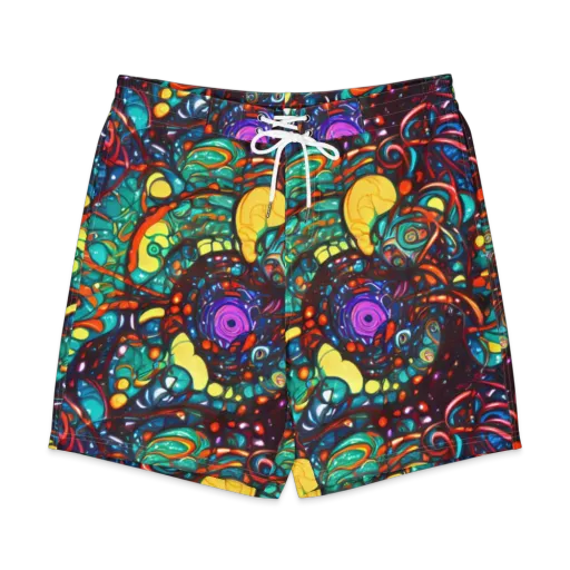 Ember Lagoon on a Men's Board Shorts