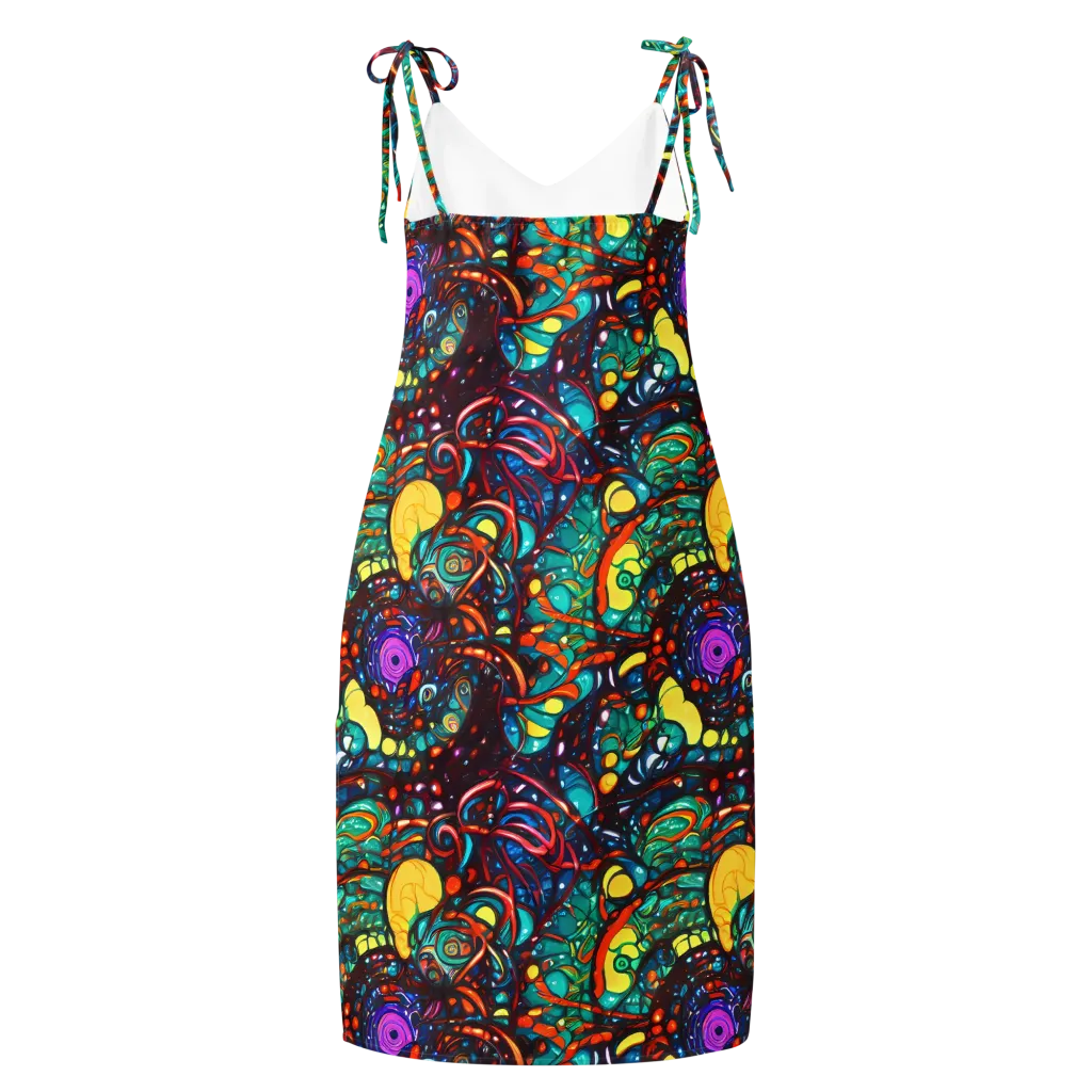 Ember Lagoon on Slip Dress — Back