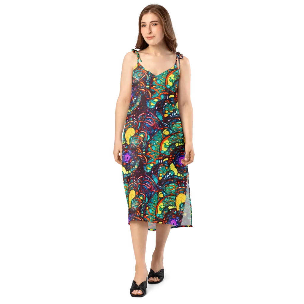 Ember Lagoon on Slip Dress — Front