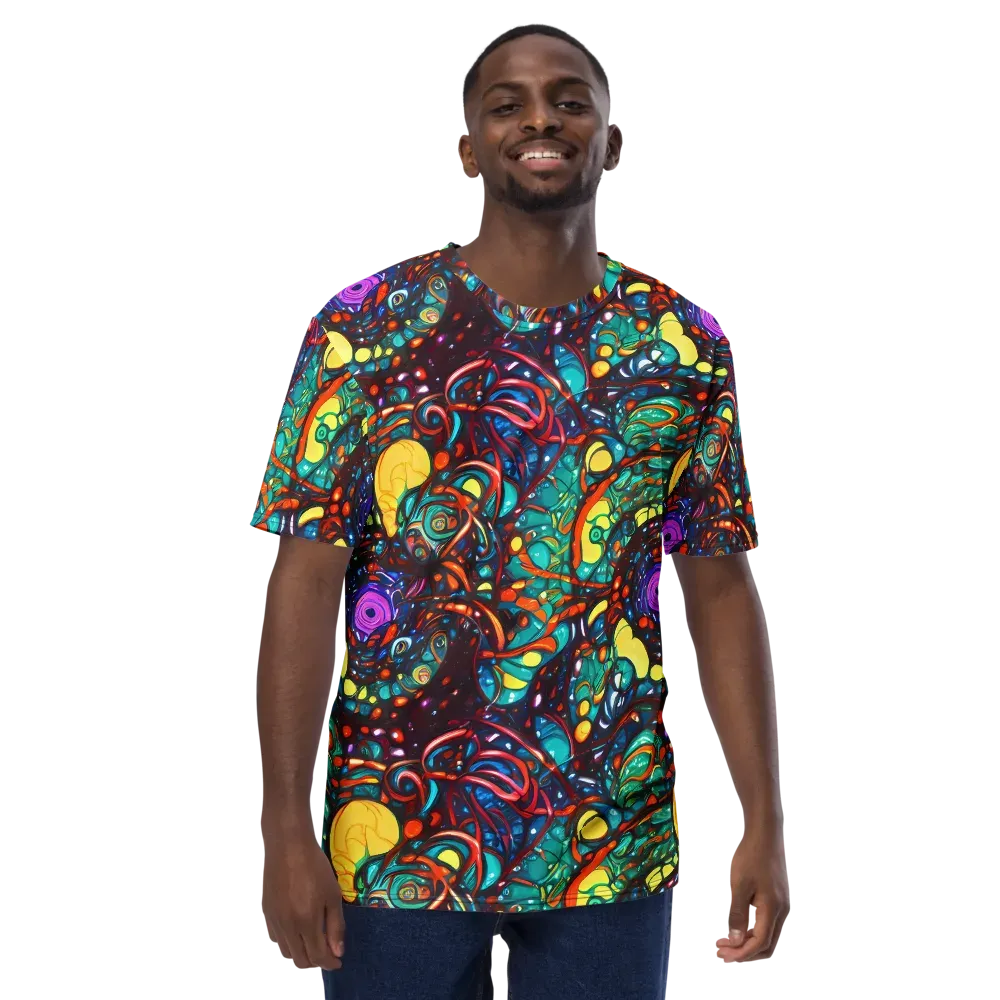 Ember Lagoon on Men's Crew Neck T-Shirt — Front