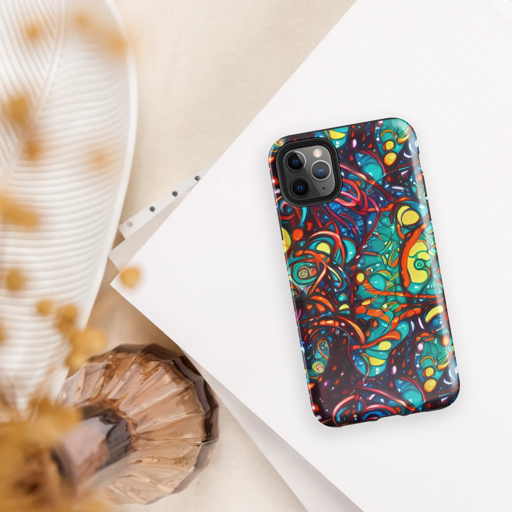 Ember Lagoon on Tough Case for iPhone® — Front
