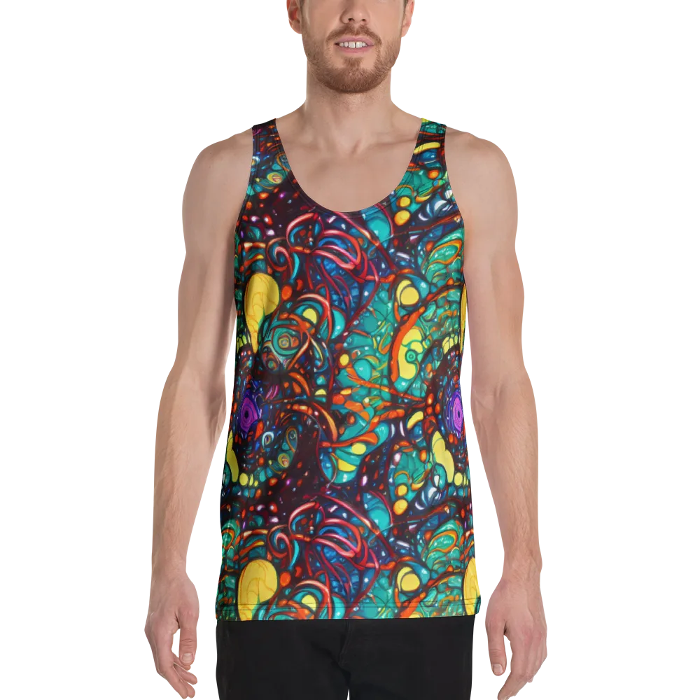 Ember Lagoon on Men's Tank Top — Front
