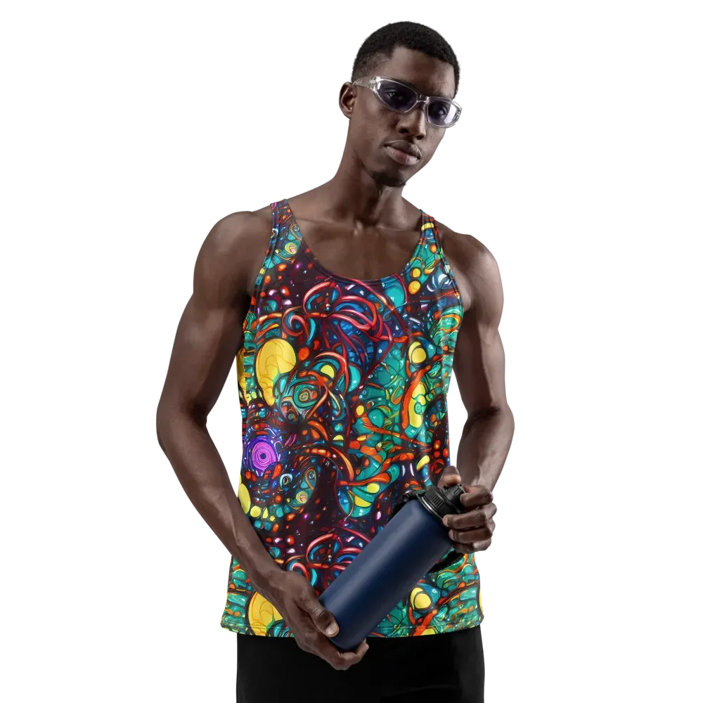 Ember Lagoon on Men's Tank Top — Front