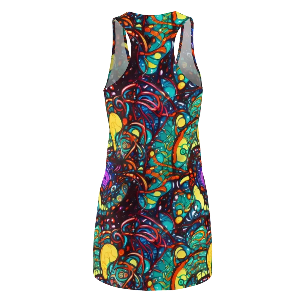 Ember Lagoon on Racerback Dress — Back