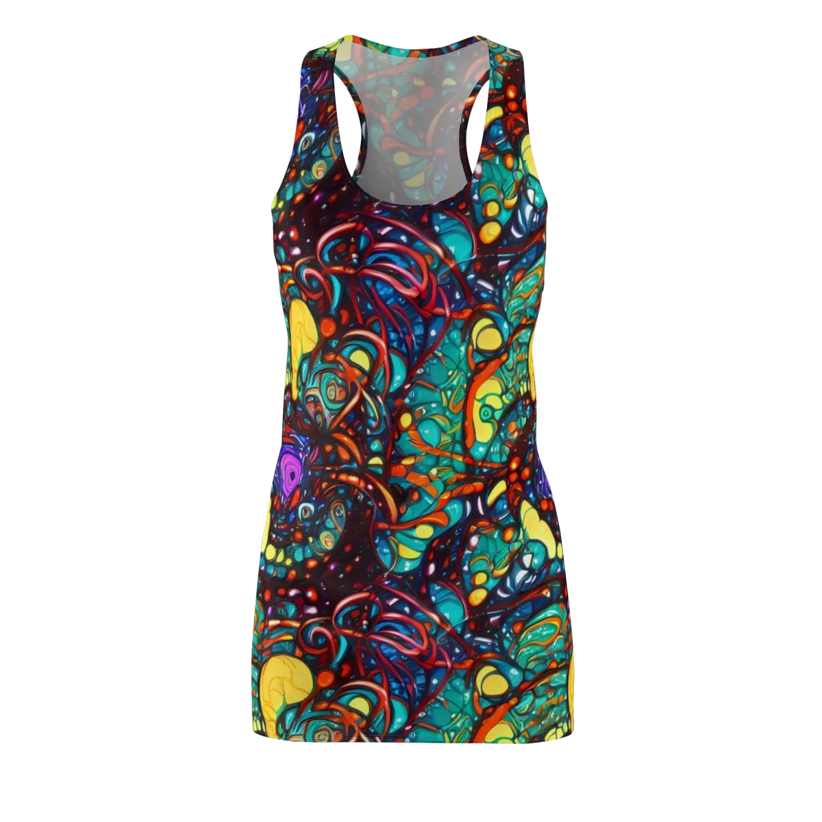 Ember Lagoon on Racerback Dress — Front
