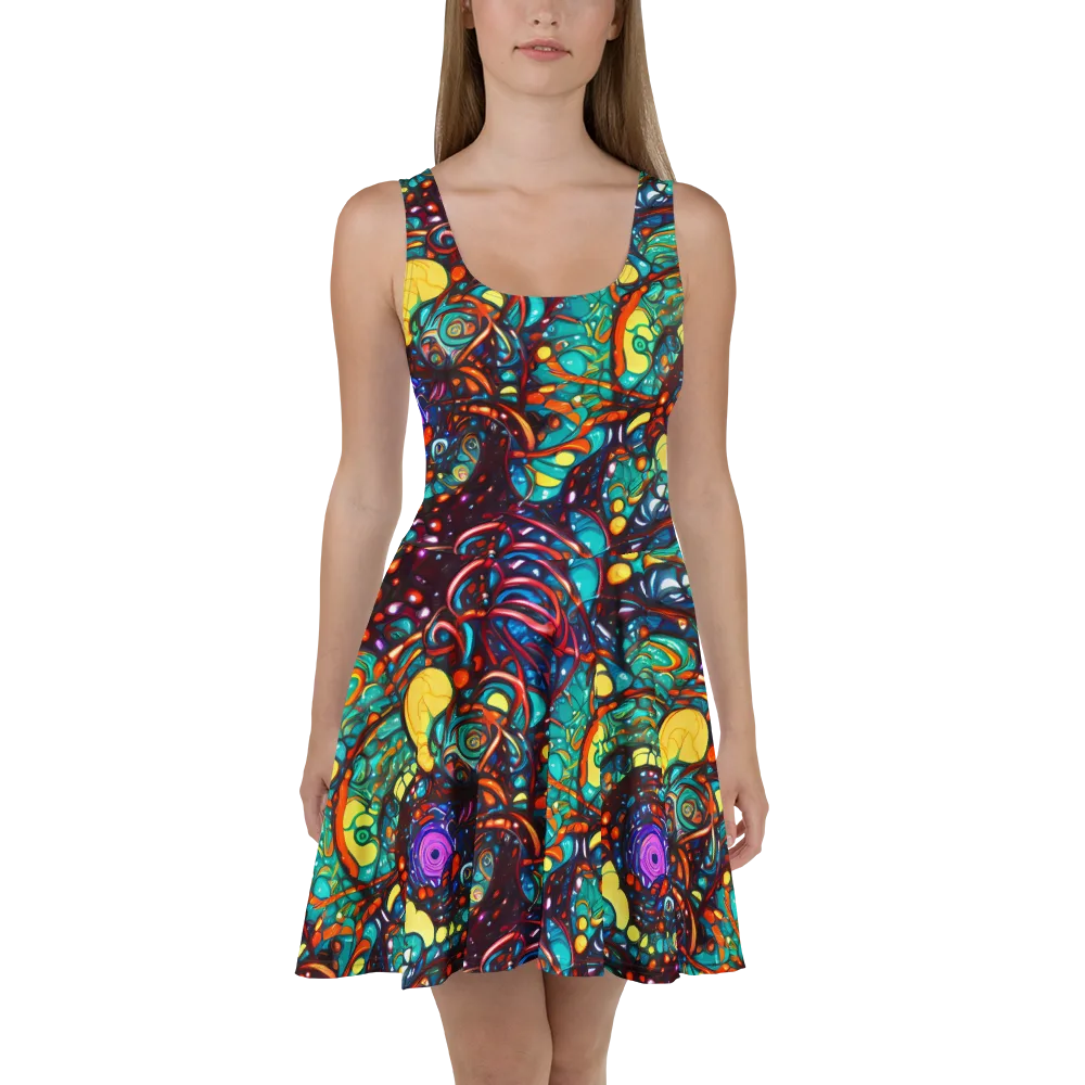 Ember Lagoon on Skater Dress — Front