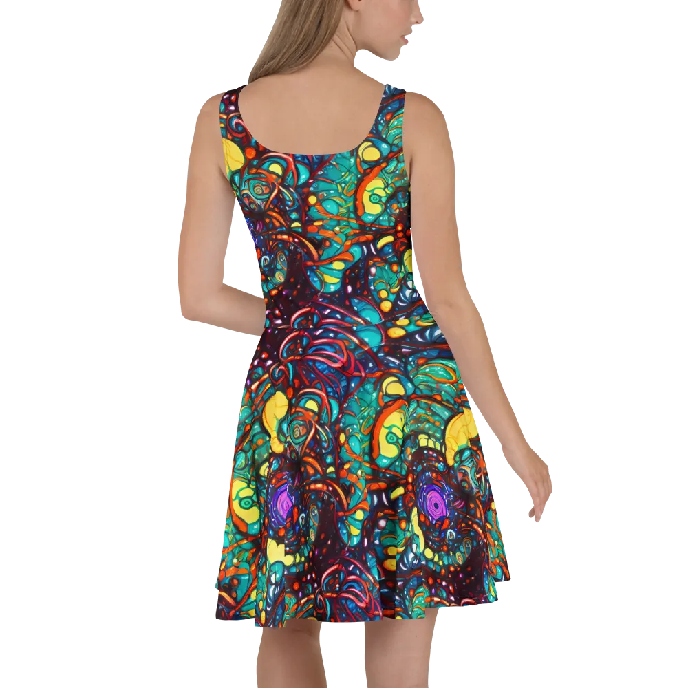 Ember Lagoon on Skater Dress — Back