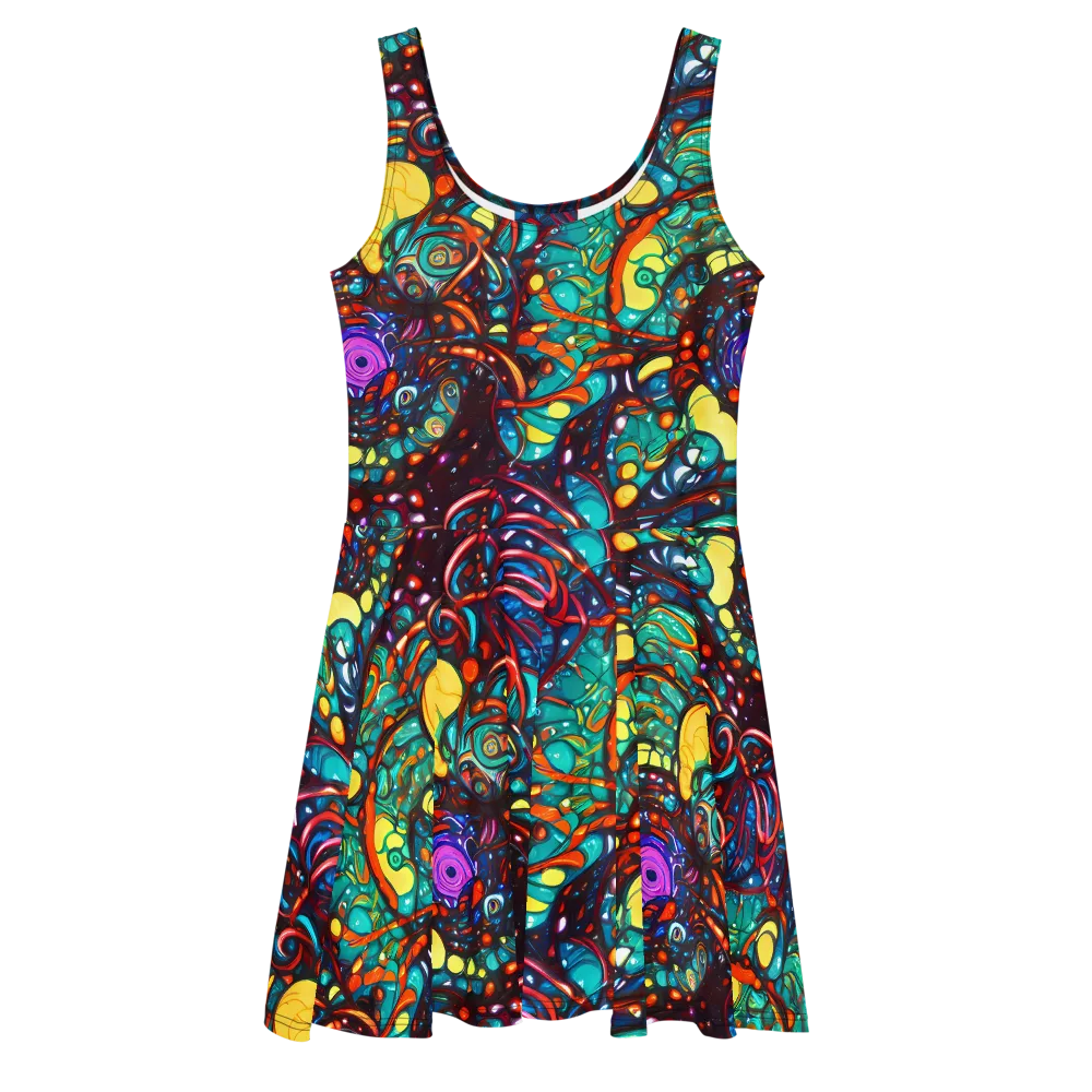Ember Lagoon on Skater Dress — Front