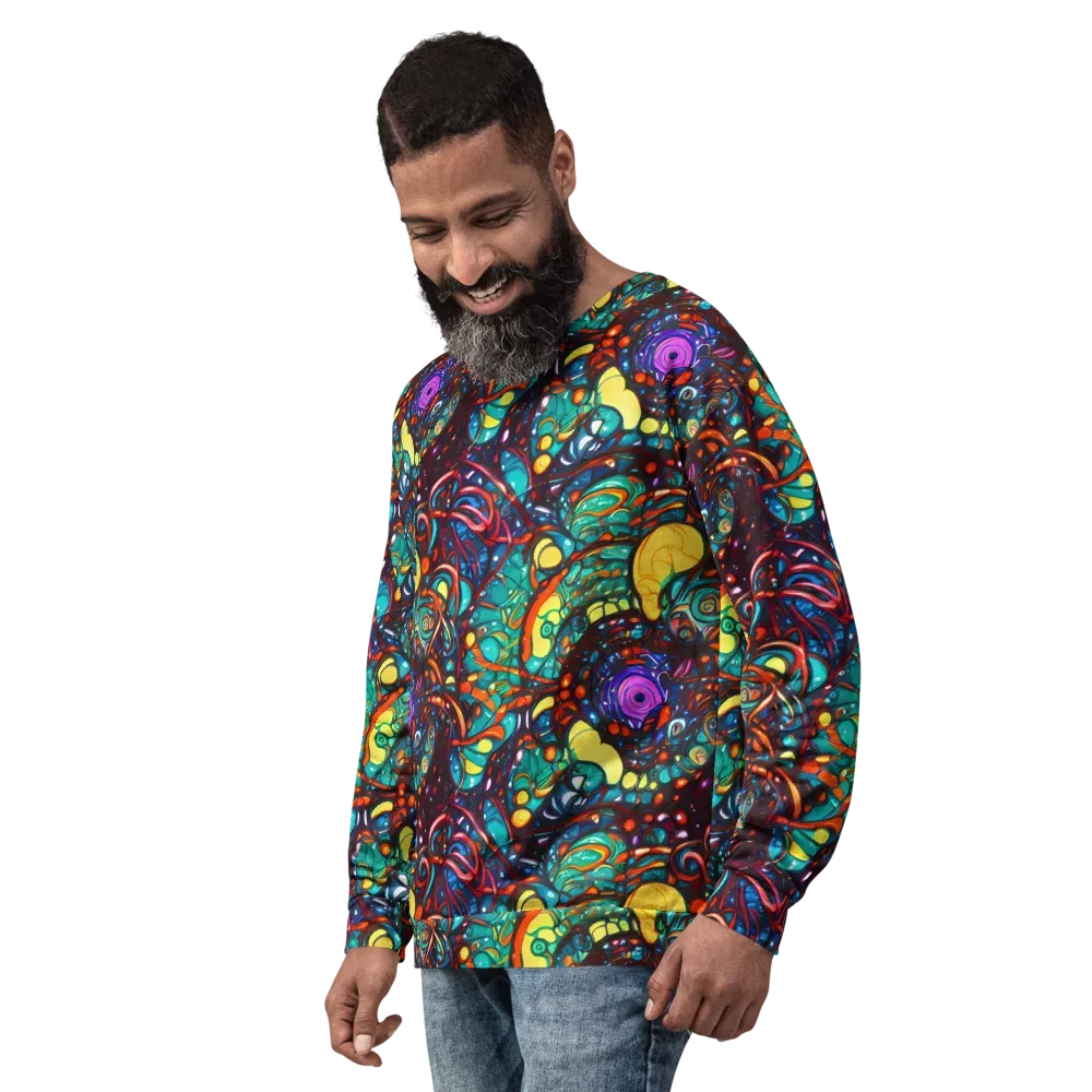 Ember Lagoon on Sweatshirt — Left Front