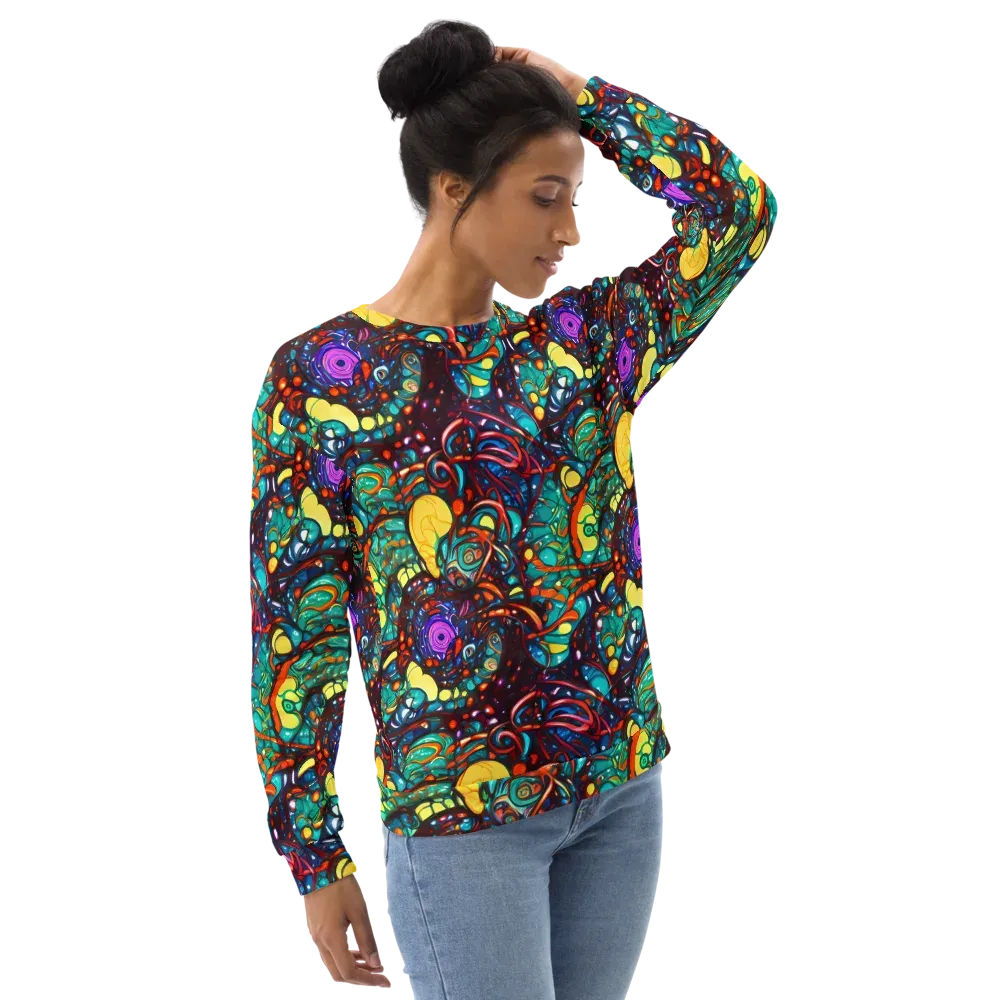Ember Lagoon on Sweatshirt — Right Front