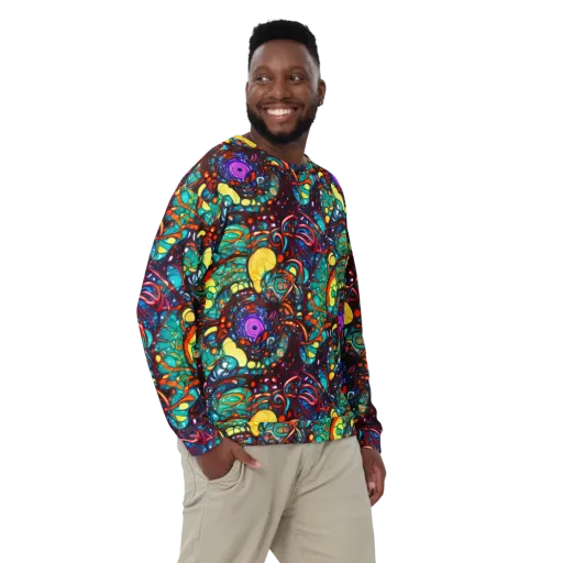 Ember Lagoon on a Sweatshirt