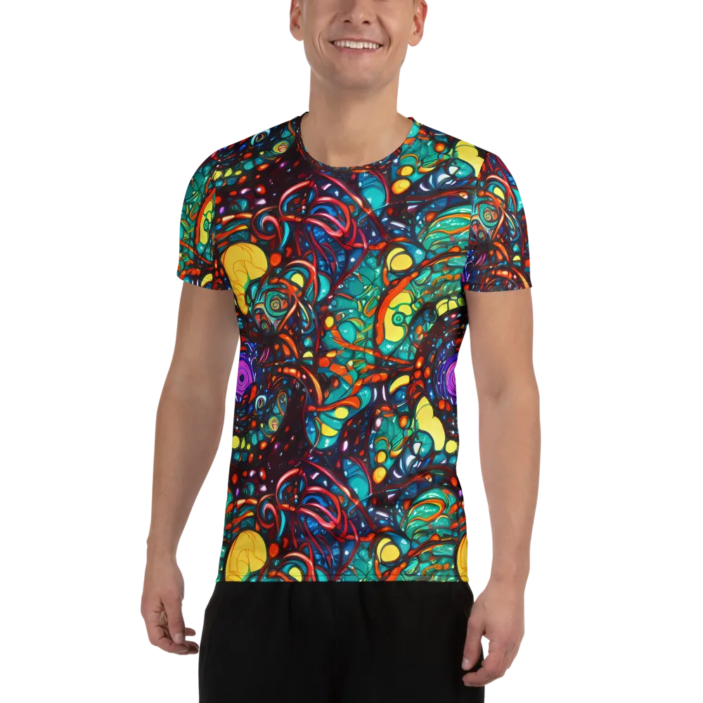 Ember Lagoon on Men's Athletic T-Shirt — Front