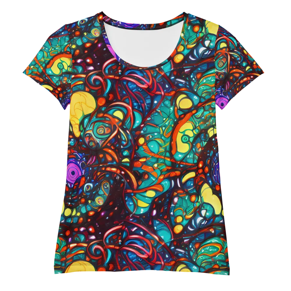 Ember Lagoon on Women's Athletic T-Shirt — Front