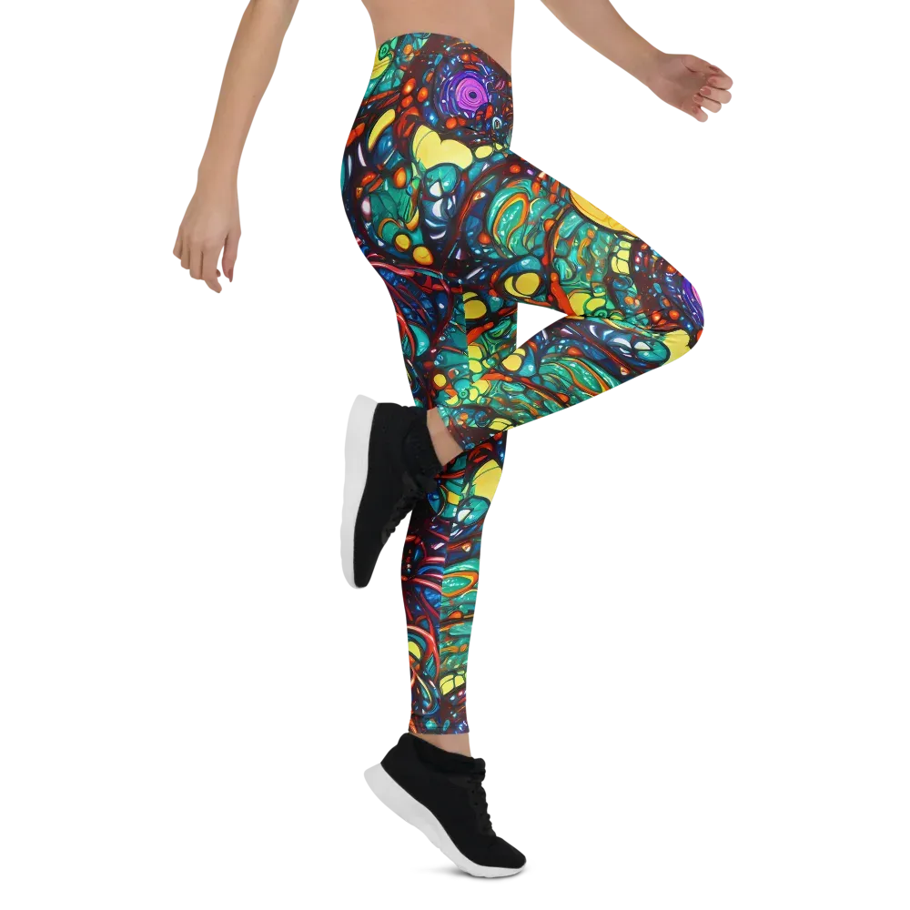 Ember Lagoon on Leggings — Right