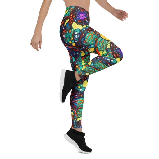 Ember Lagoon on a Leggings