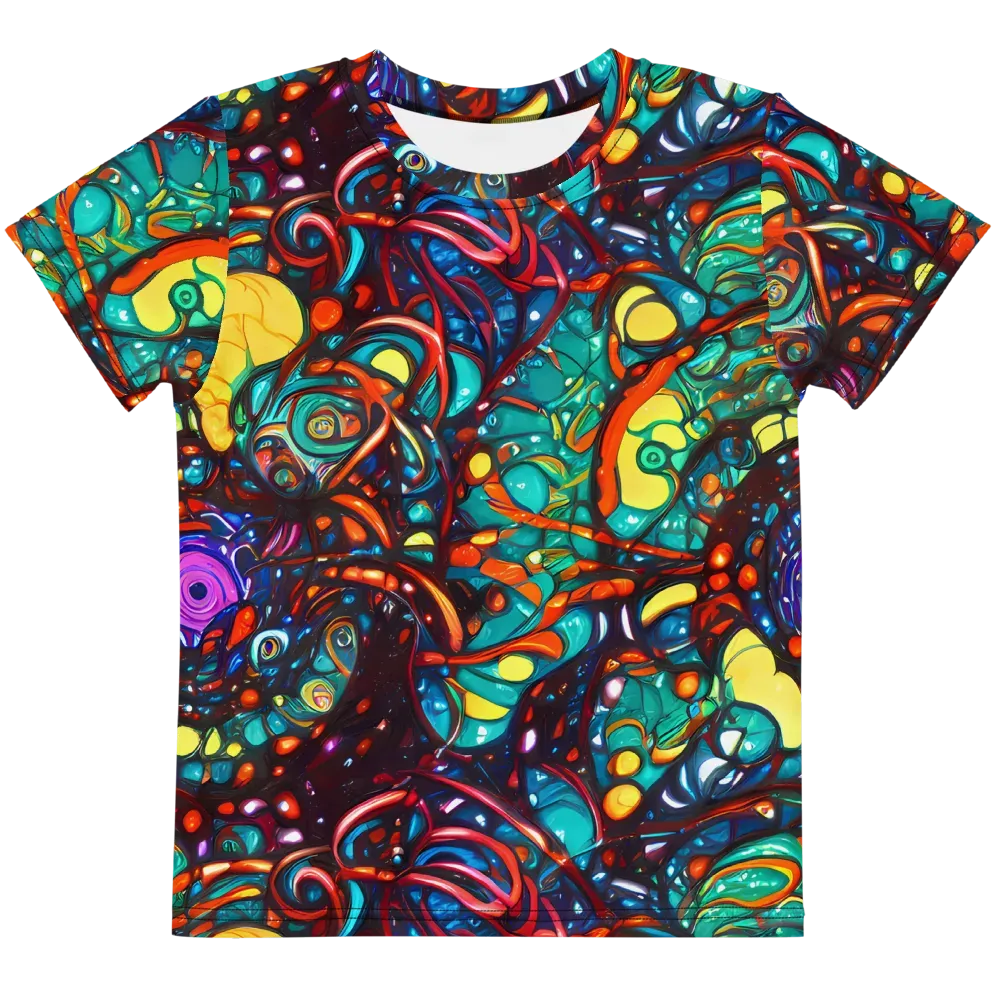 Ember Lagoon on Kids Crew Neck T-Shirt — Front
