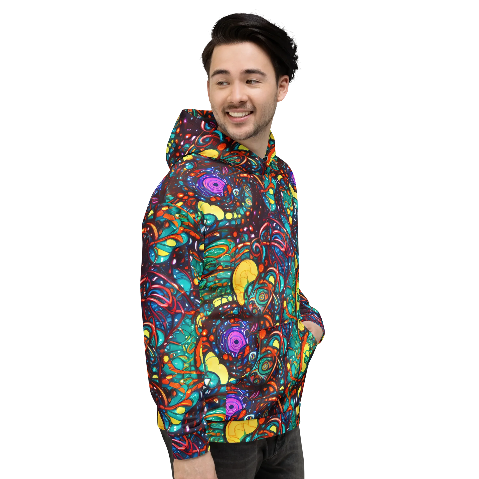 Ember Lagoon on Hoodie — Right