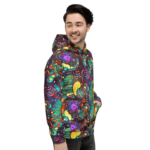 Ember Lagoon on a Hoodie