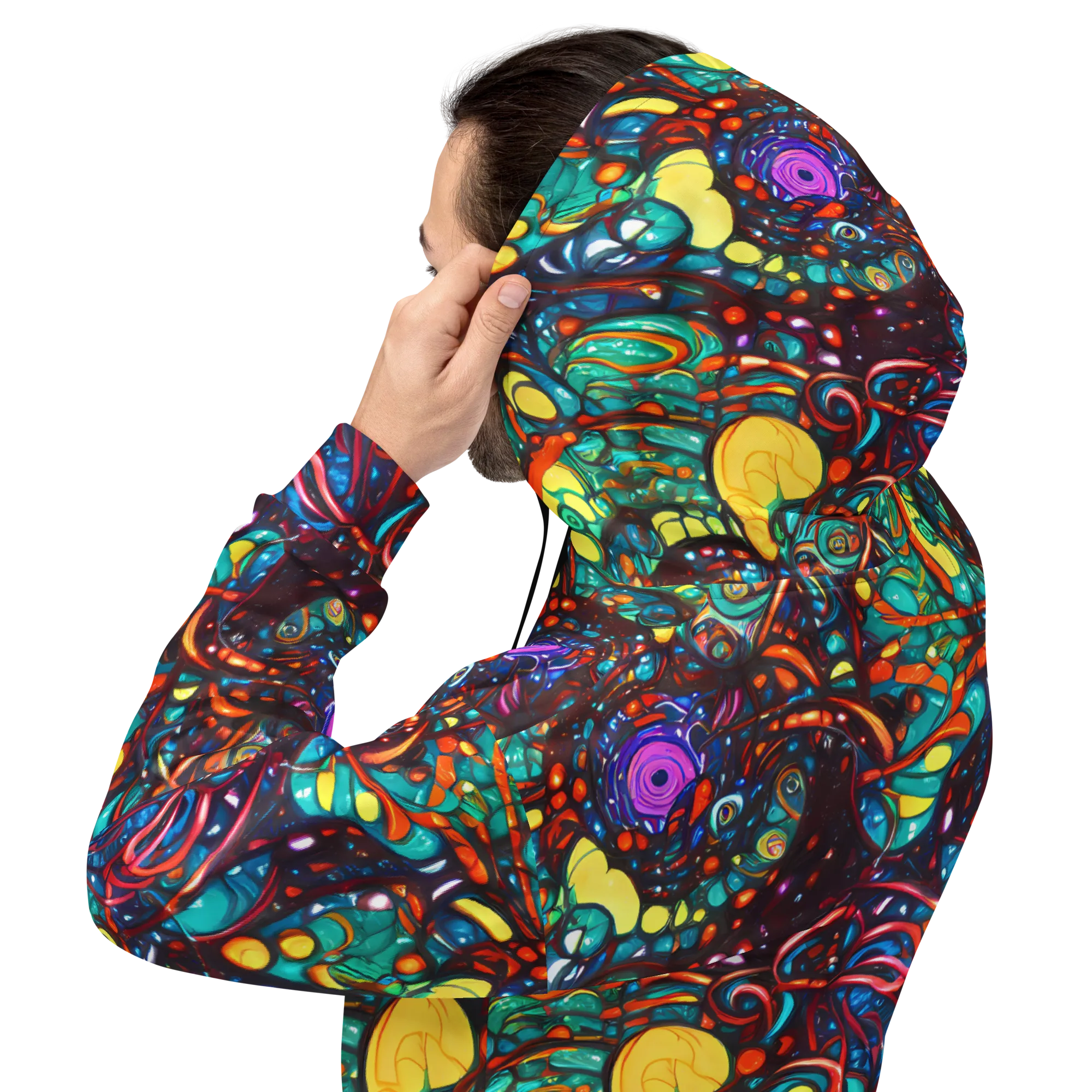Ember Lagoon on Hoodie — Back
