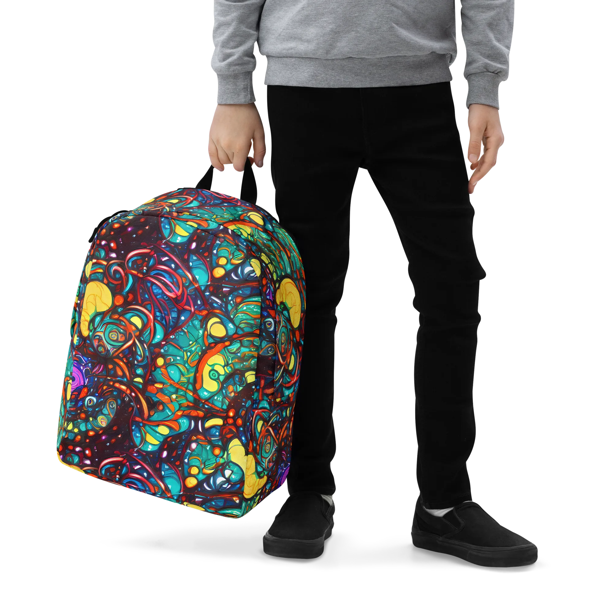 Ember Lagoon on Minimalist Backpack — Zoomed-in