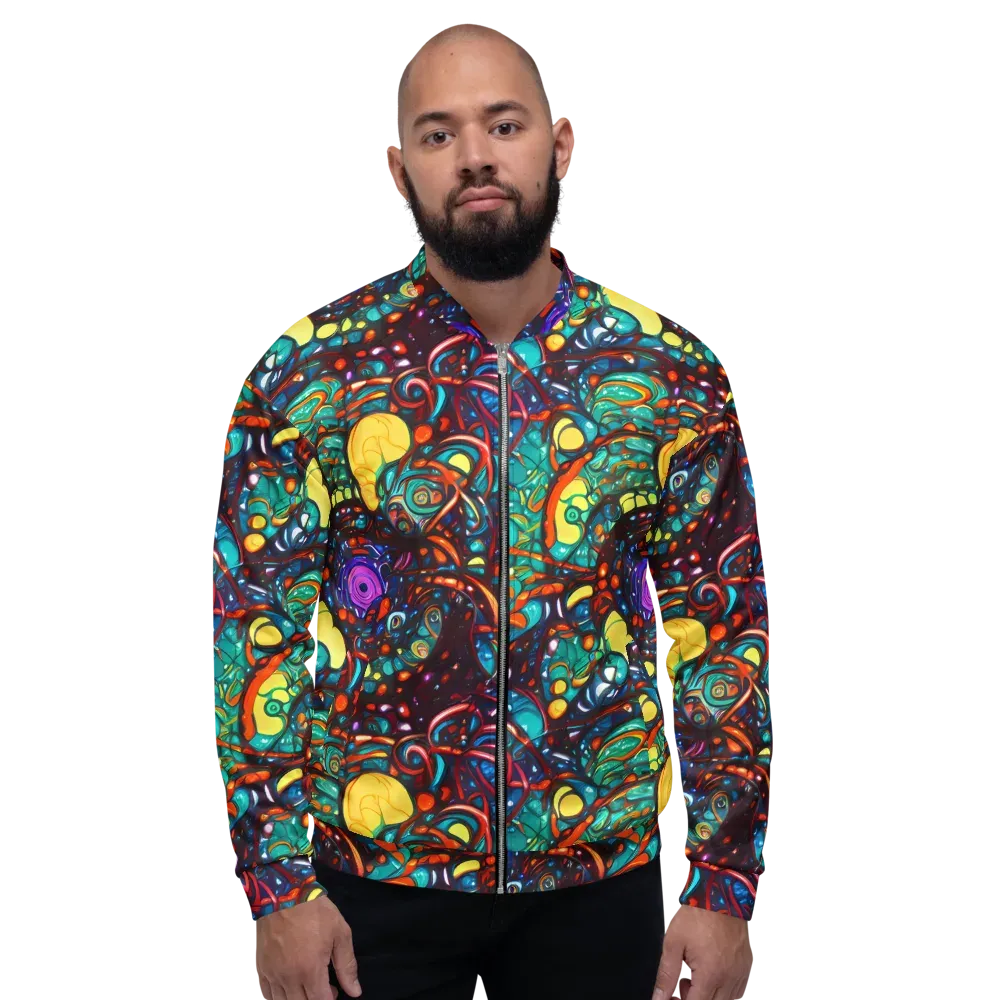 Ember Lagoon on Bomber Jacket — Front