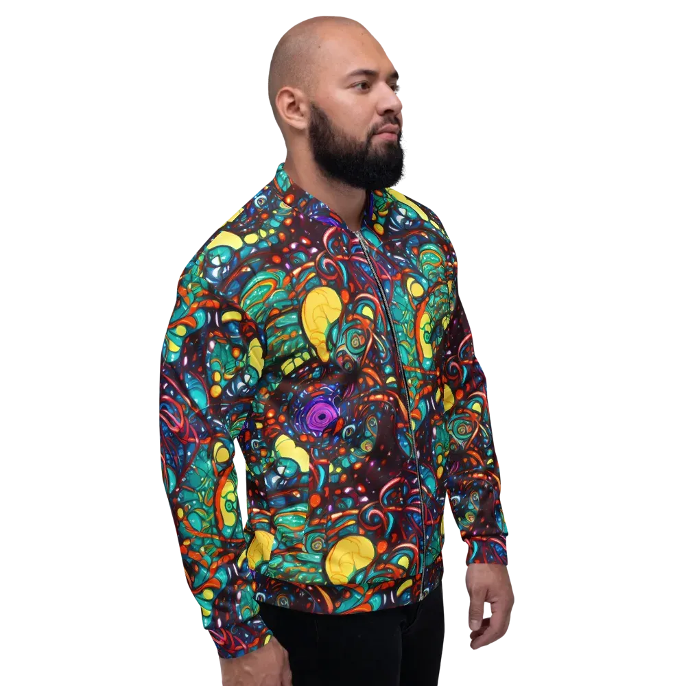 Ember Lagoon on Bomber Jacket — Right