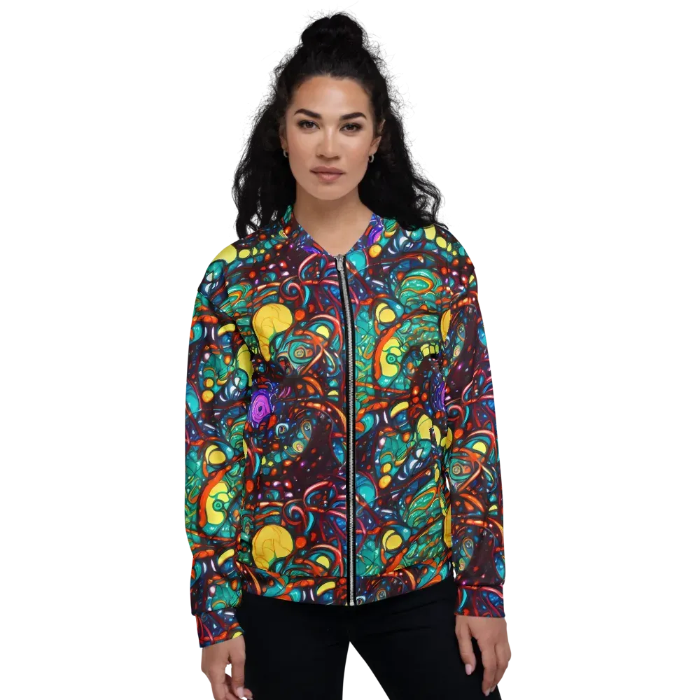 Ember Lagoon on Bomber Jacket — Front