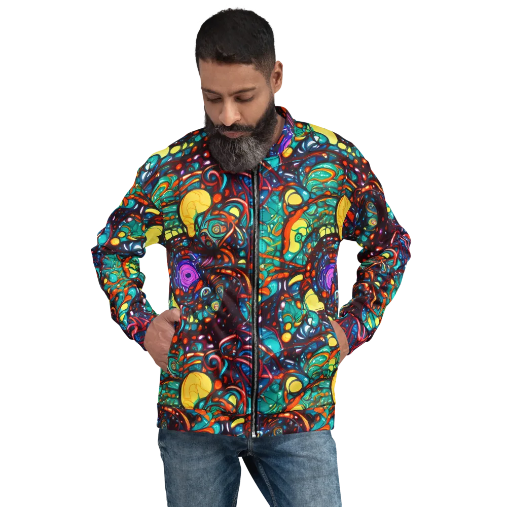 Ember Lagoon on Bomber Jacket — Front