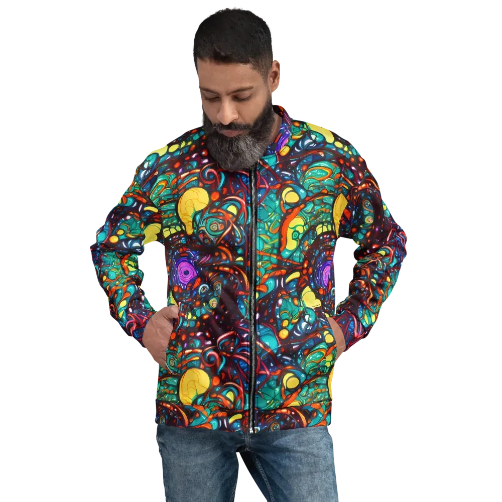 Ember Lagoon on Bomber Jacket — Front