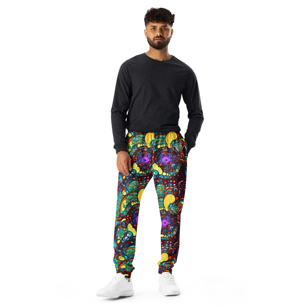 Ember Lagoon on Men's Joggers — Front
