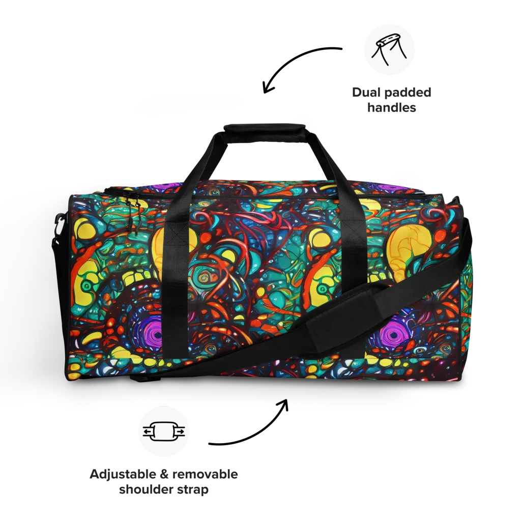 Ember Lagoon on Duffle Bag — Front