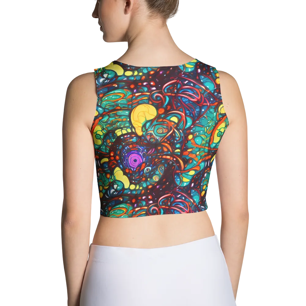 Ember Lagoon on Crop Top — Back