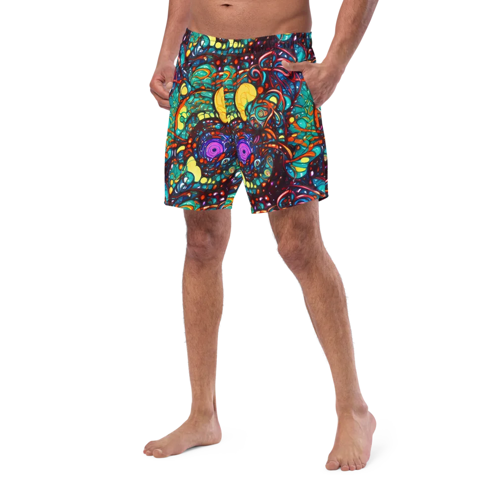 Ember Lagoon on Swim Trunks — Left Front