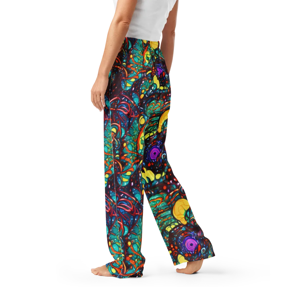 Ember Lagoon on Women's Pajama Pants — Left