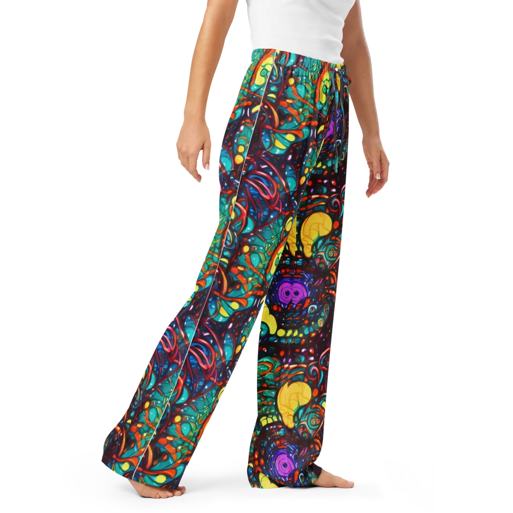 Ember Lagoon on Women's Pajama Pants — Right Front