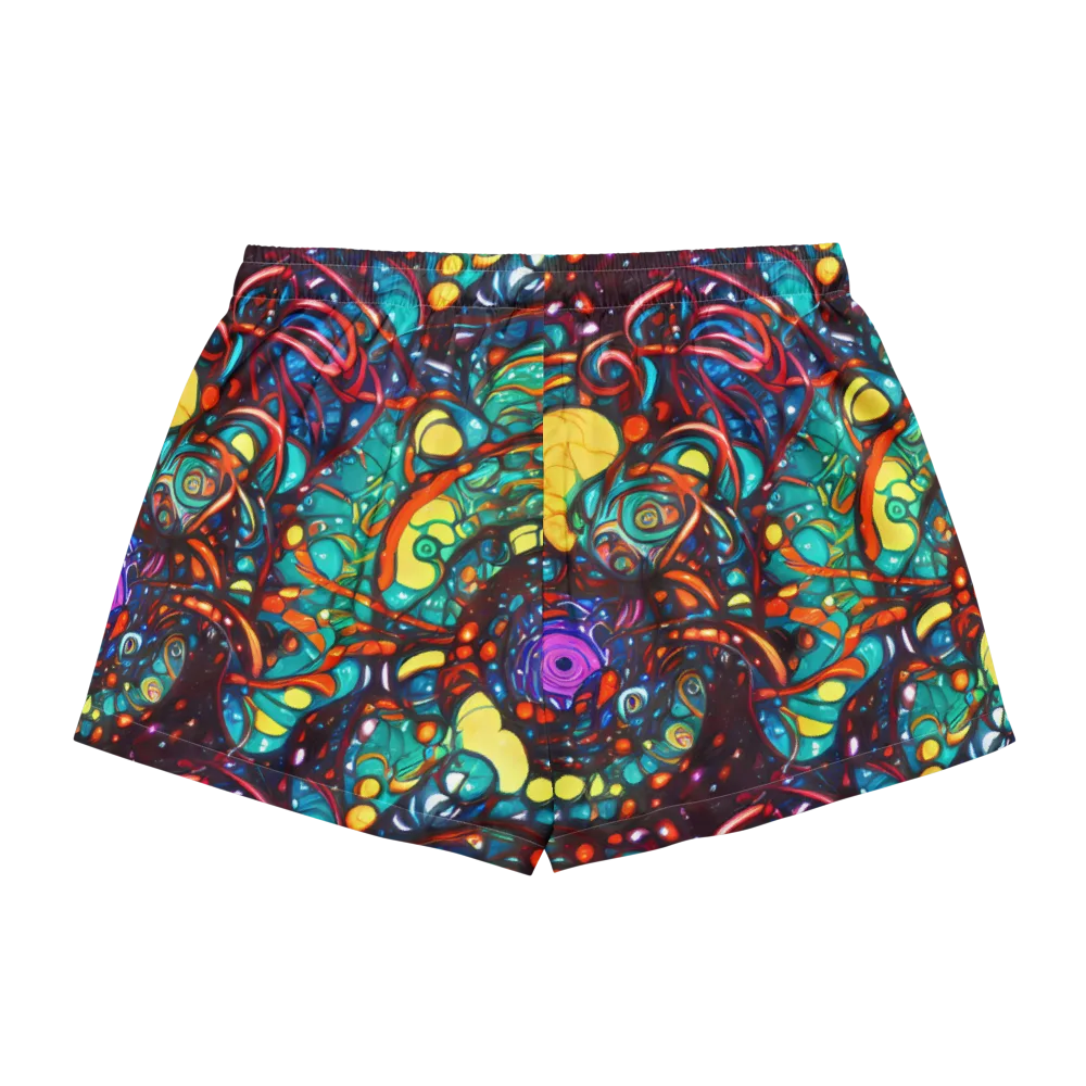 Ember Lagoon on Women's Pajama Shorts — Back