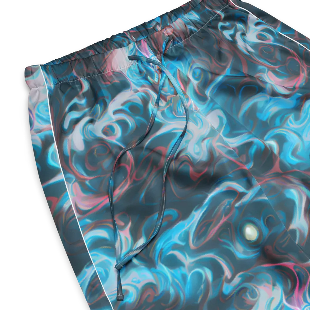 Blue Opal Storm on Women's Pajama Pants — Product details