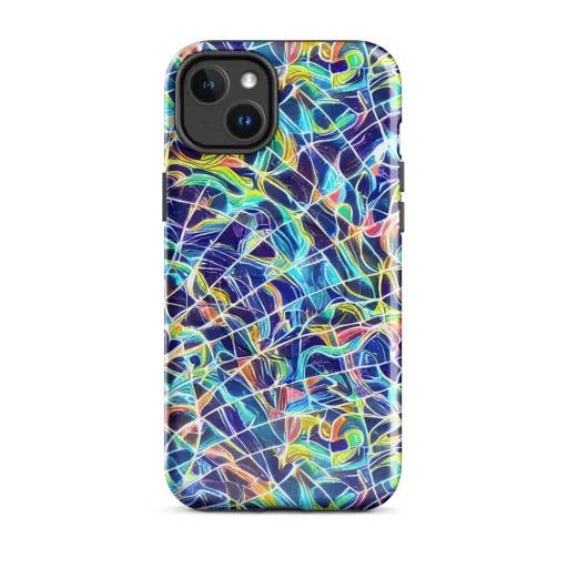 Aurora Grid on a MagSafe Tough Case for iPhone®