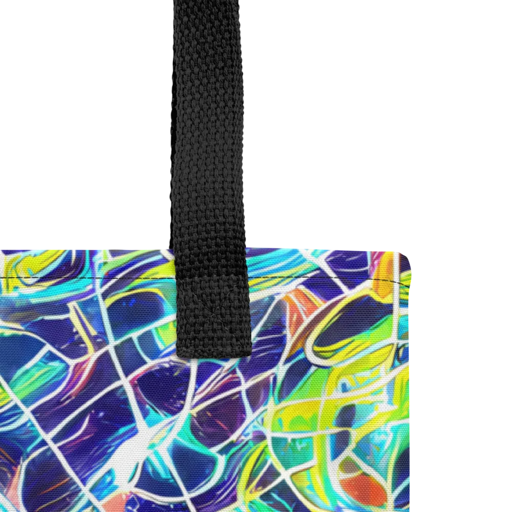 Aurora Grid on Tote Bag — Product details
