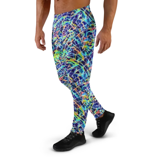 Aurora Grid on a Men's Joggers