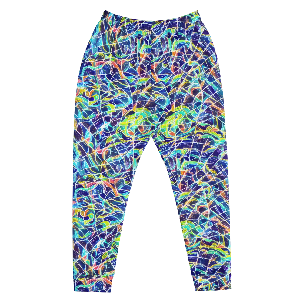 Aurora Grid on Men's Joggers — Front