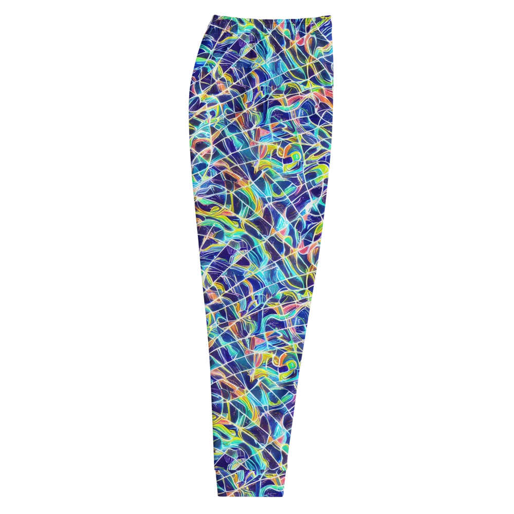 Aurora Grid on Men's Joggers — Right