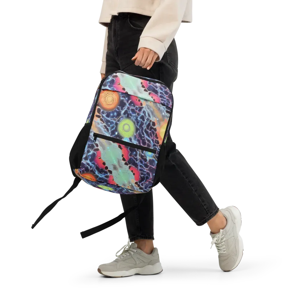 Cosmic Tidal Flux on Utility Backpack — Front