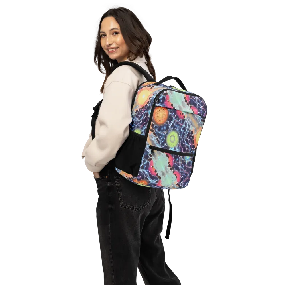 Cosmic Tidal Flux on Utility Backpack — Back